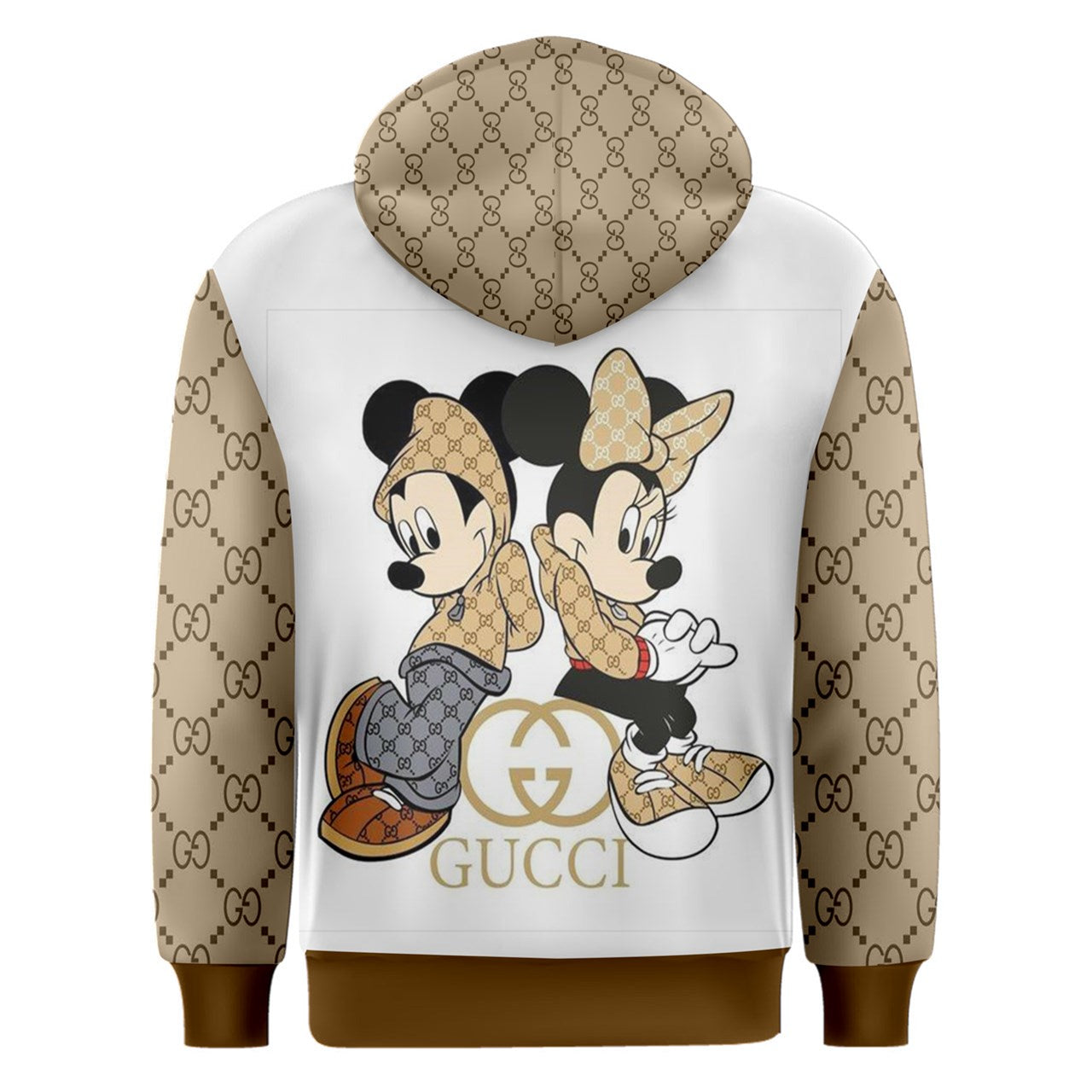 Mickey & Minnie Saginaw Born & Raised Overhead Hoodie