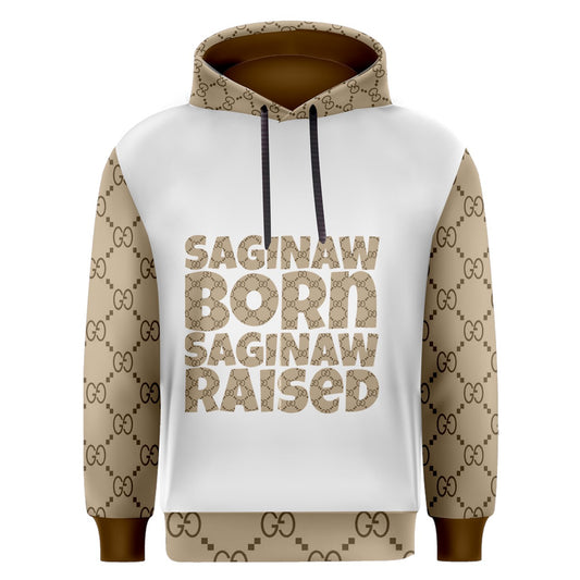 Pebbles & Bam Bam Saginaw Born & Raised Overhead Hoodie