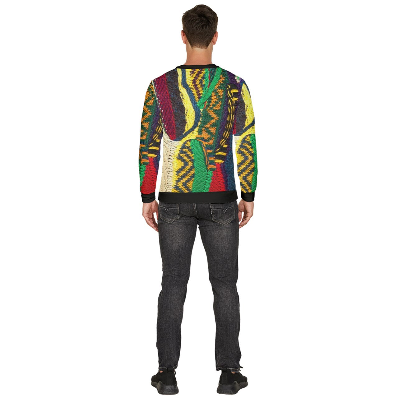 Black Multicolored Va Lure Fleece