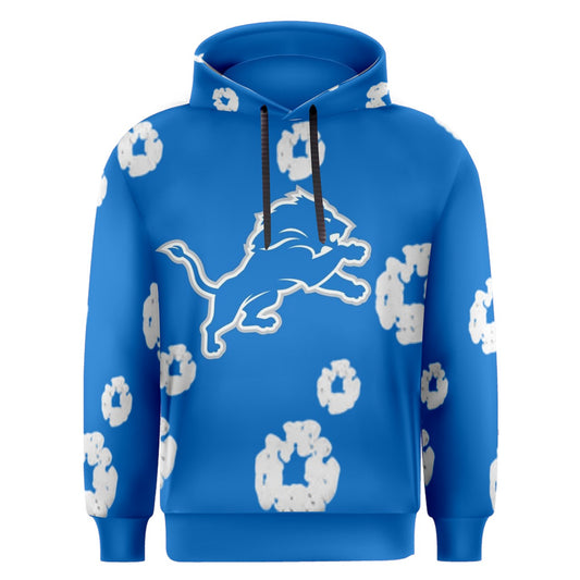 Detroit Lions Tears Of Cotton Overhead Hoodie