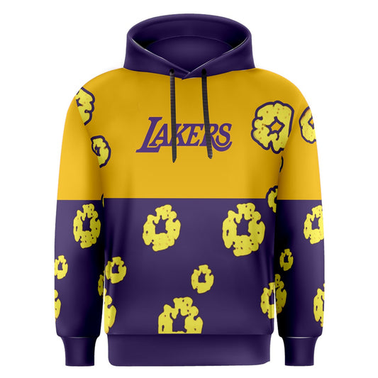 Lakers Tears Of Cotton Wreath Overhead Hoodie