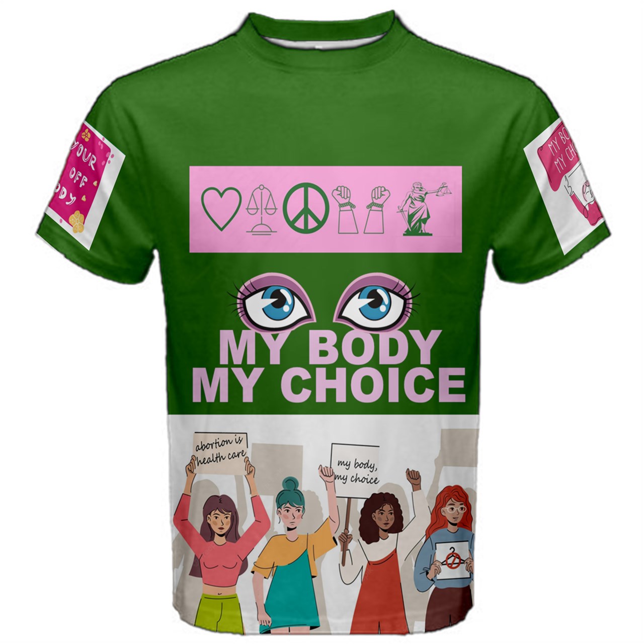 Principles My Body My Choice Cotton Tee