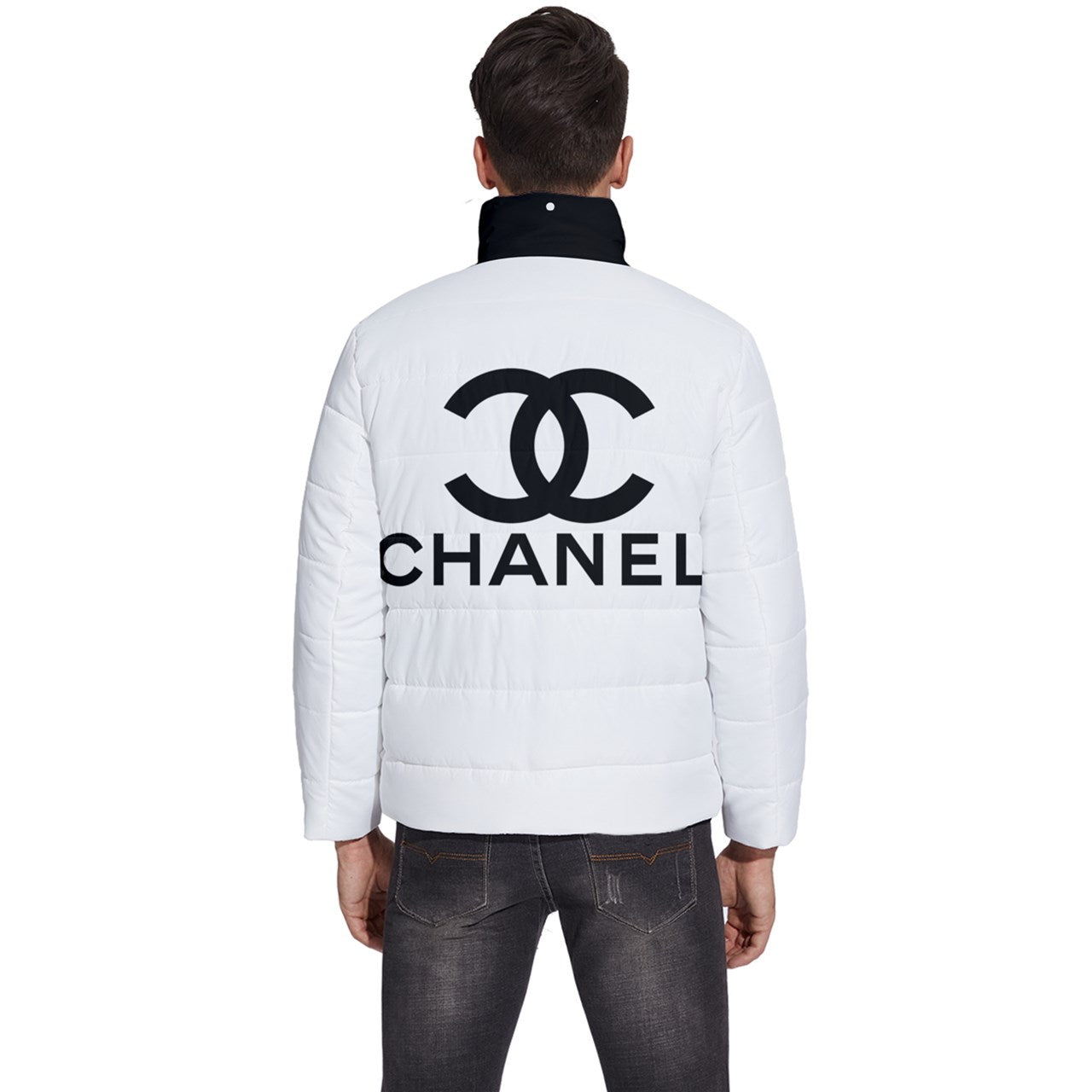 Custom DtheRebel Chanel Unisex Puffer Bubble Jacket Coat