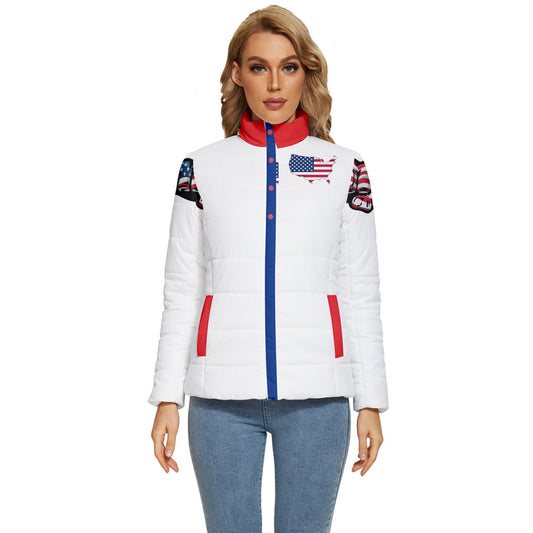 USA Women's Puffer Bubble Jacket Coat