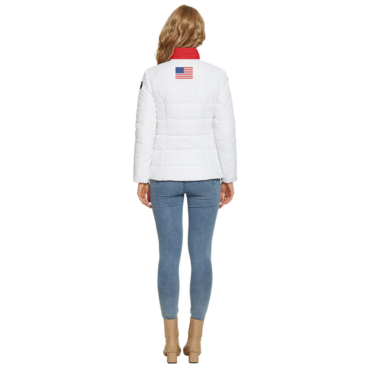 USA Women's Puffer Bubble Jacket Coat