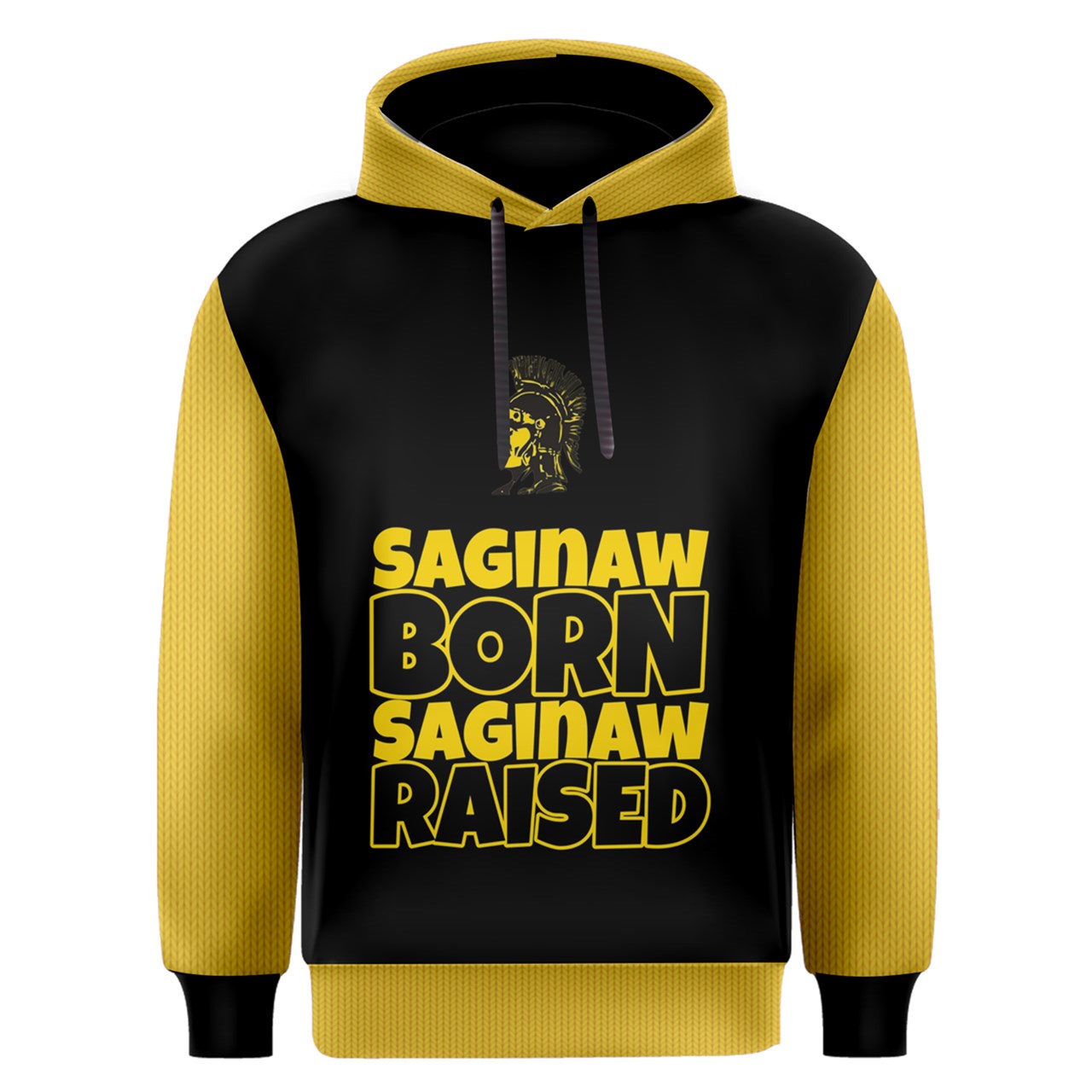 Saginaw Born & Raised Trojans Overhead Hoodie