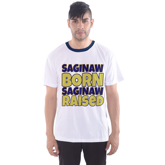 Ssginaw Born & Raised Hillite Sport Mesh Tee