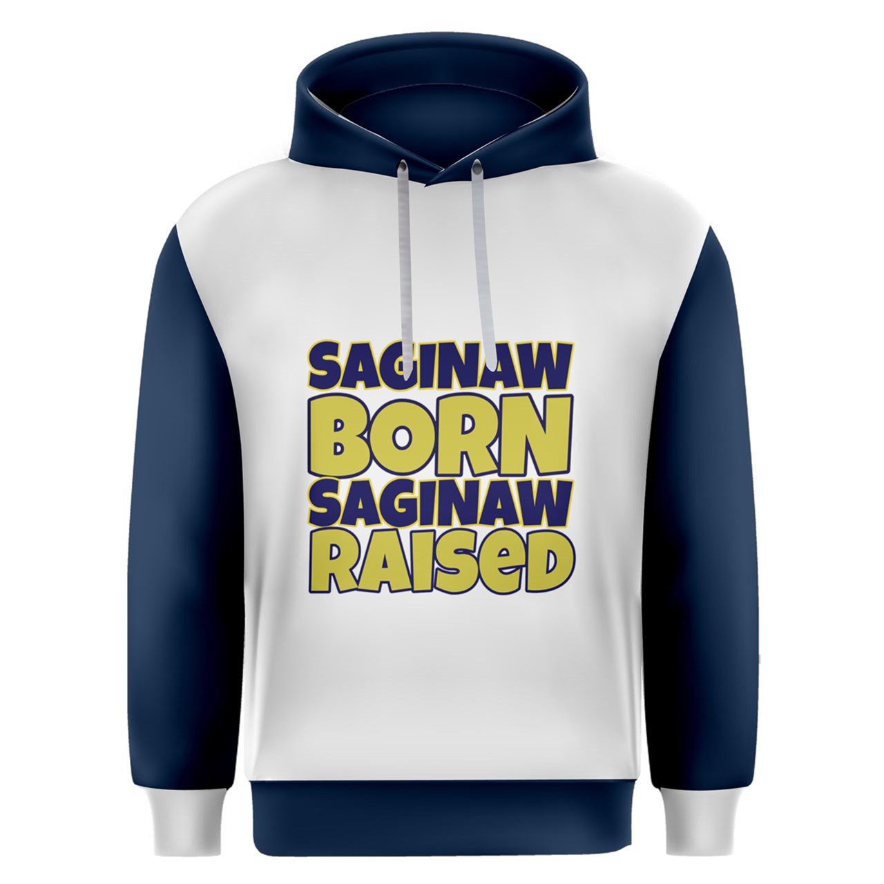 Saginaw Born & Raised Hillite Overhead Hoodie