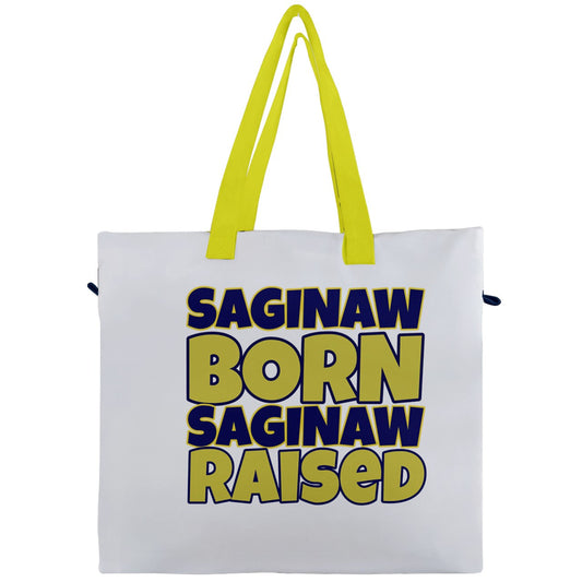 Saginaw Born & Raised Hillite Canvas Travel Bag