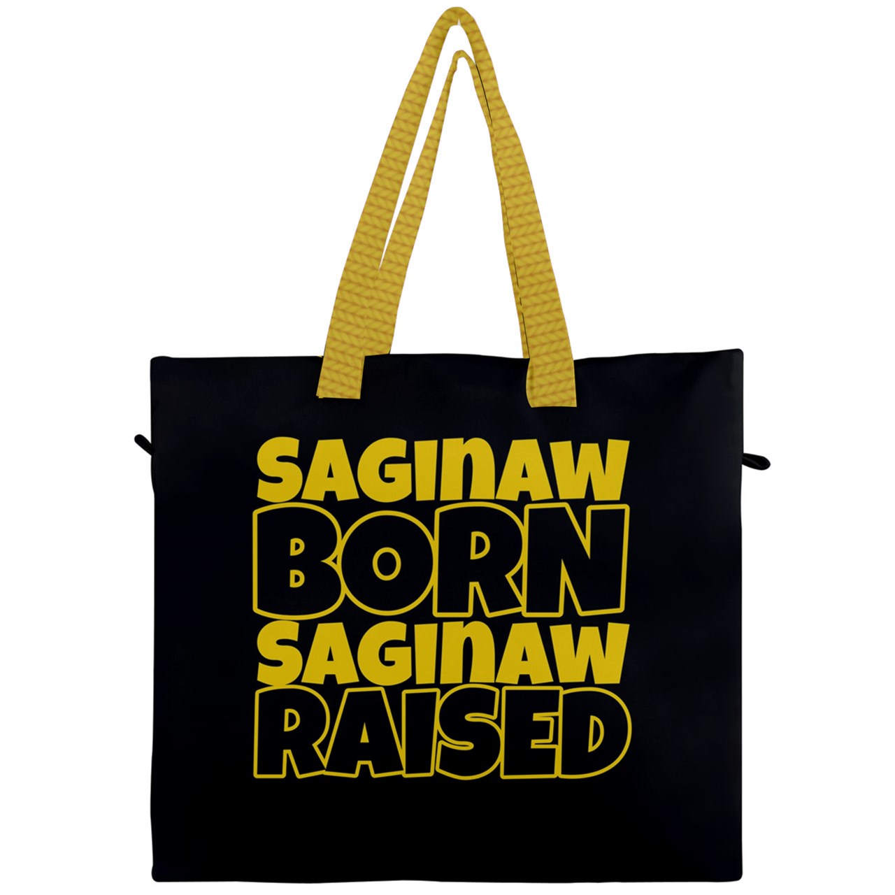 Saginaw Born & Raised Trojan Canvas Travel Bag