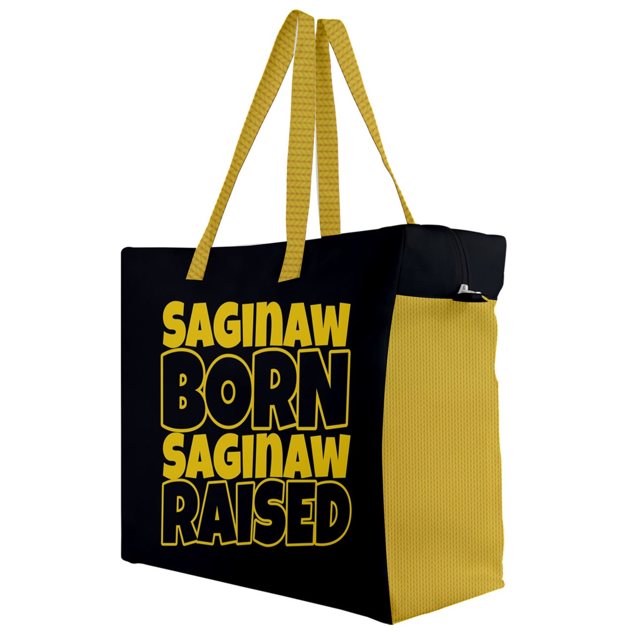 Saginaw Born & Raised Trojan Canvas Travel Bag